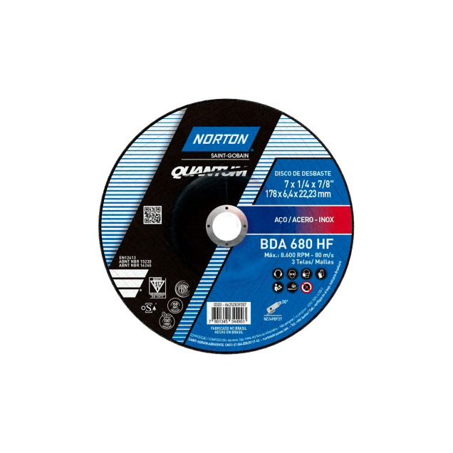 Disco Desbaste QUANTUM BDA 680HF
